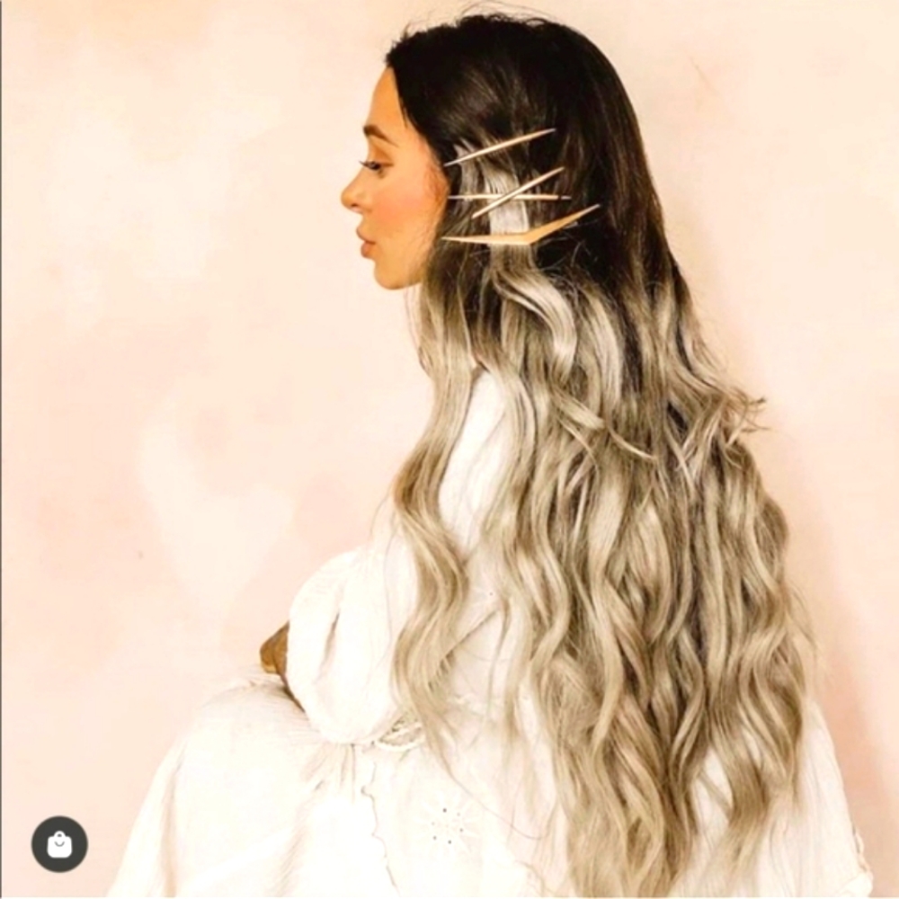 Foxylocks Vanilla frappe ombre hair extension